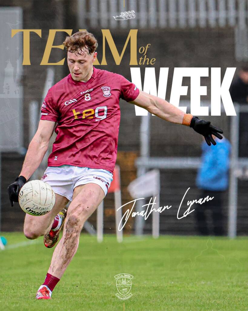Jonathan Lynam – Team of the Week