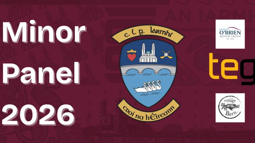 Minor Hurling Panel 2026