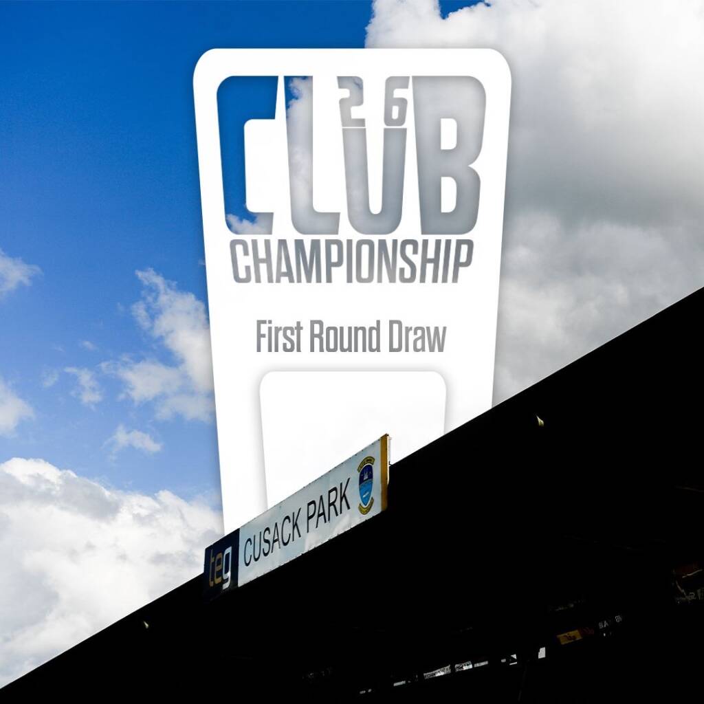 The Draw for Round 1 of the Westmeath Club Championship!